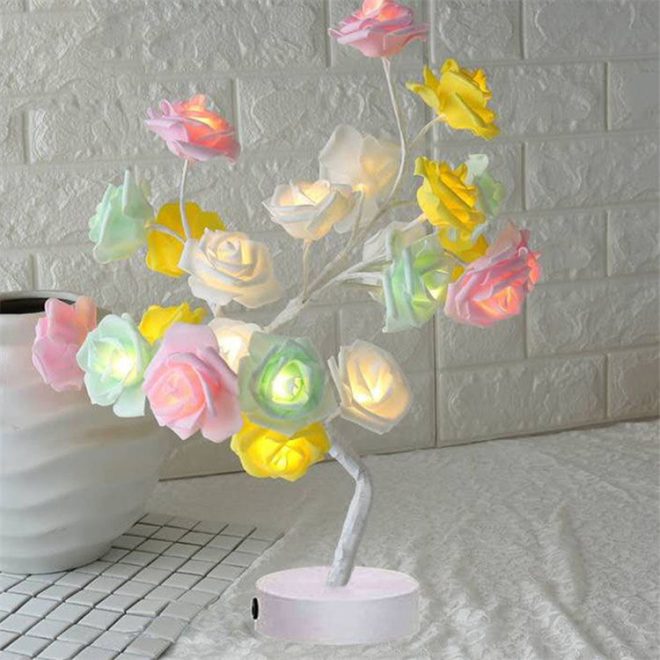 LED Charming Rose Tree - 图片 2