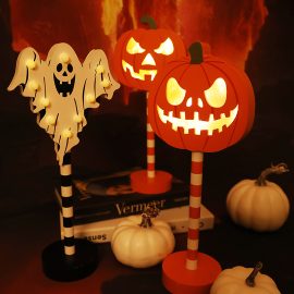 LED Halloween Wood Lights 1