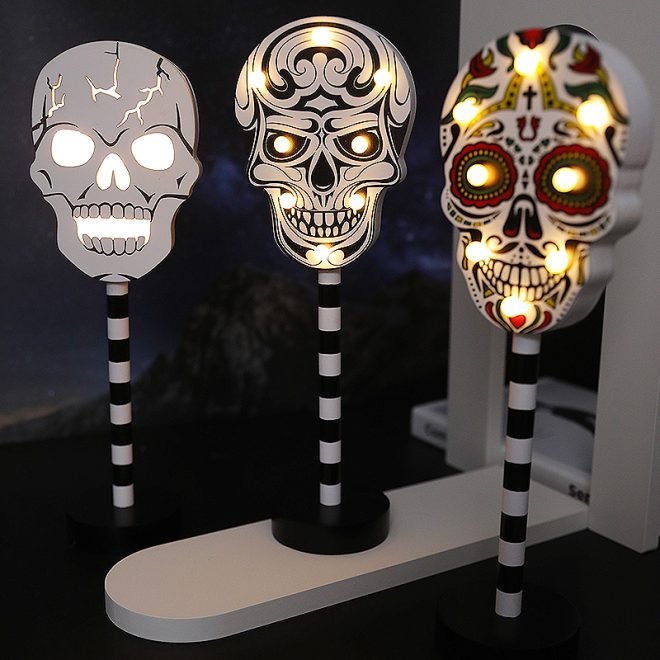 LED Halloween Wood Lights 3