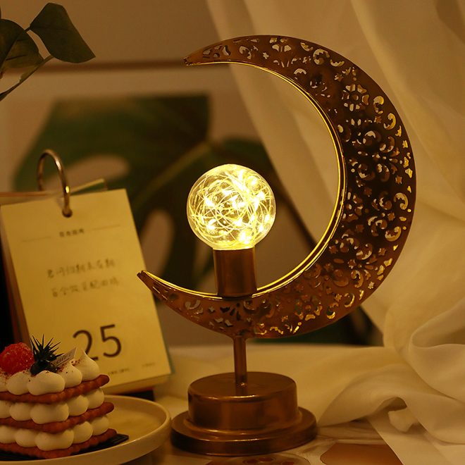 LED Iron Moon Light - 图片 3