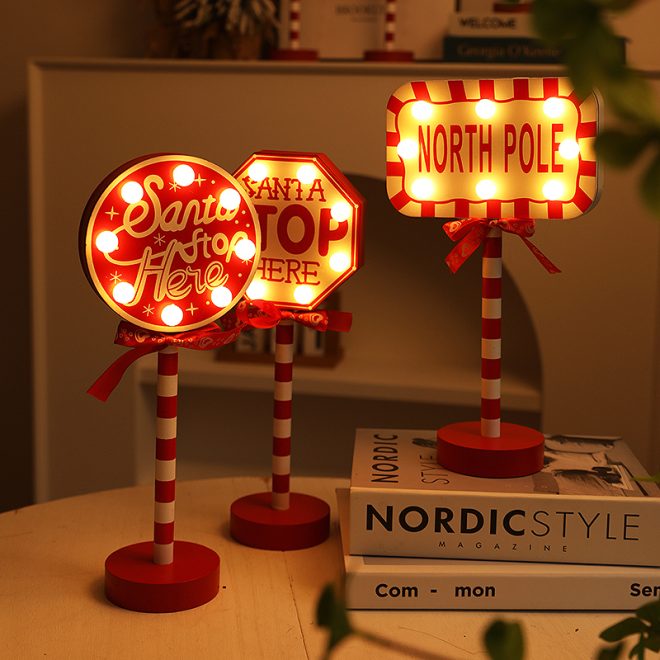 LED Wood Decoration Lights 1