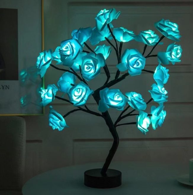 LED Charming Rose Tree - 图片 3